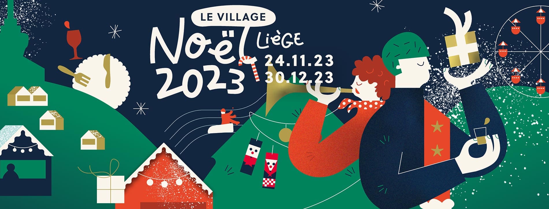 Village de Noël de Liège