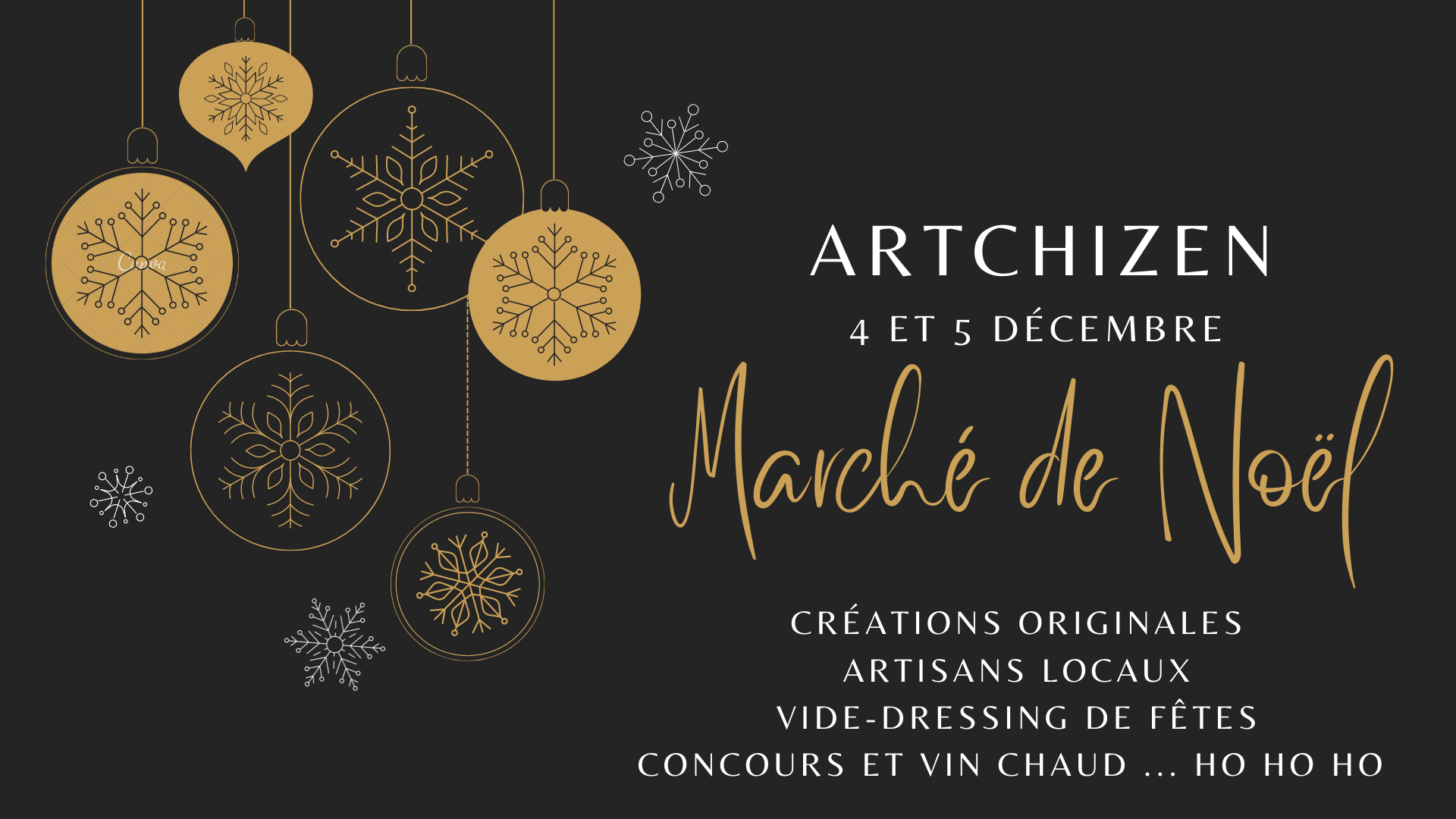 Marché de Noël du bien-être, créatif et local