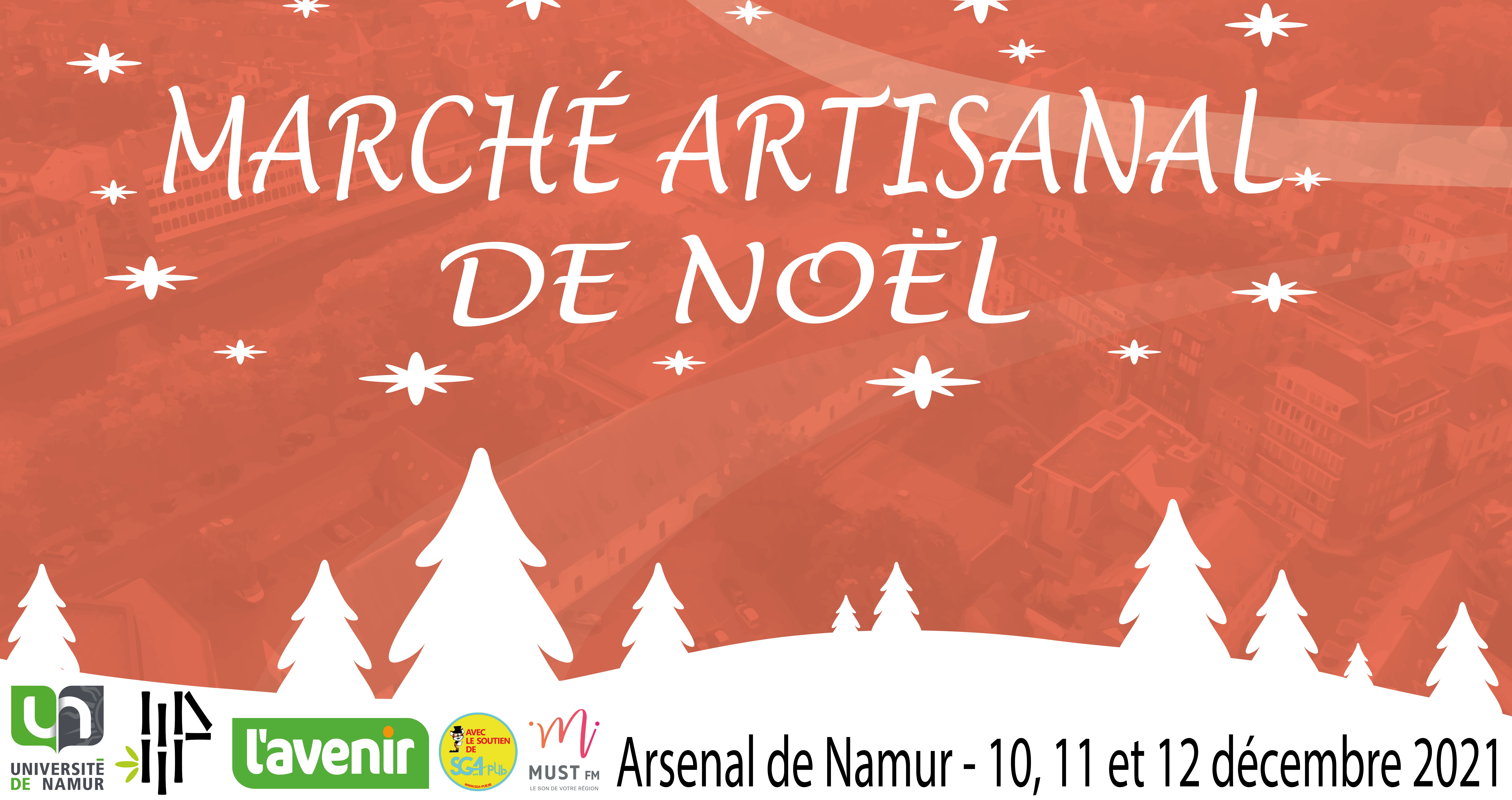 Marché de Noël artisanal de l’Arsenal de Namur
