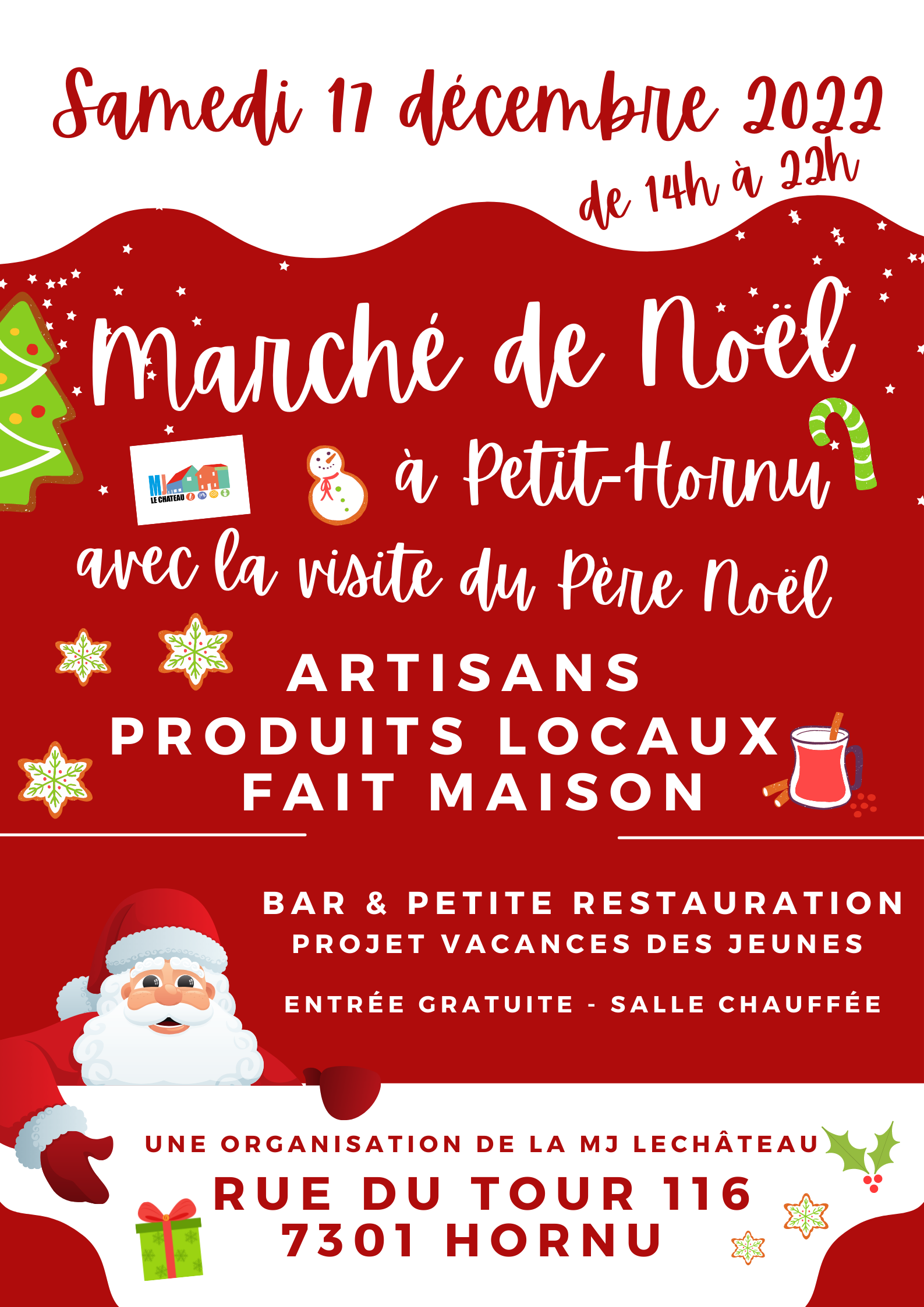 Marché de Noël à Petit-Hornu