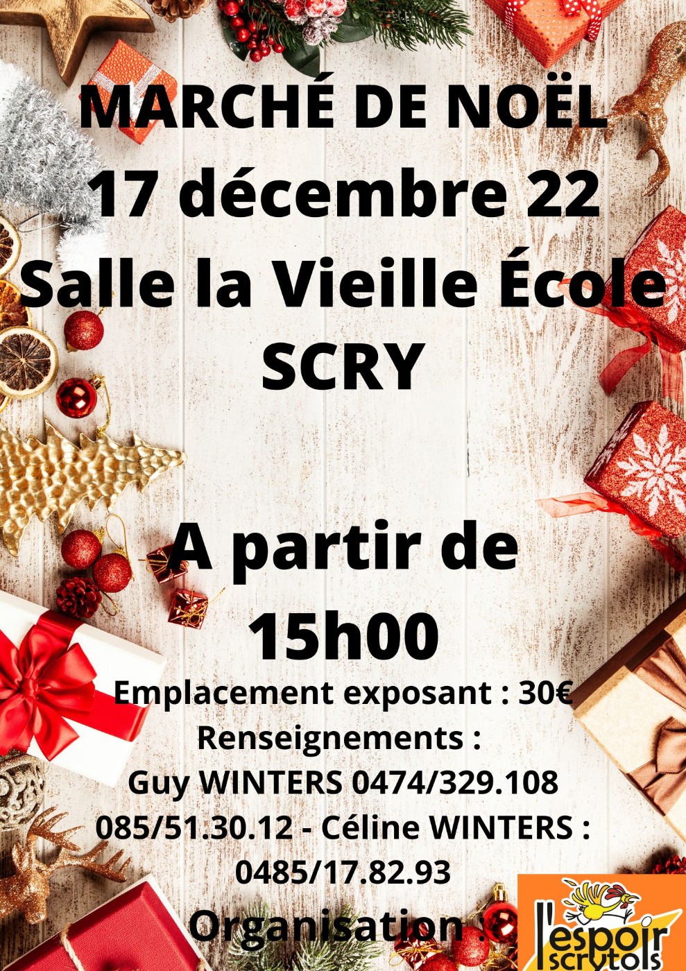 Marché de Noël de Scry