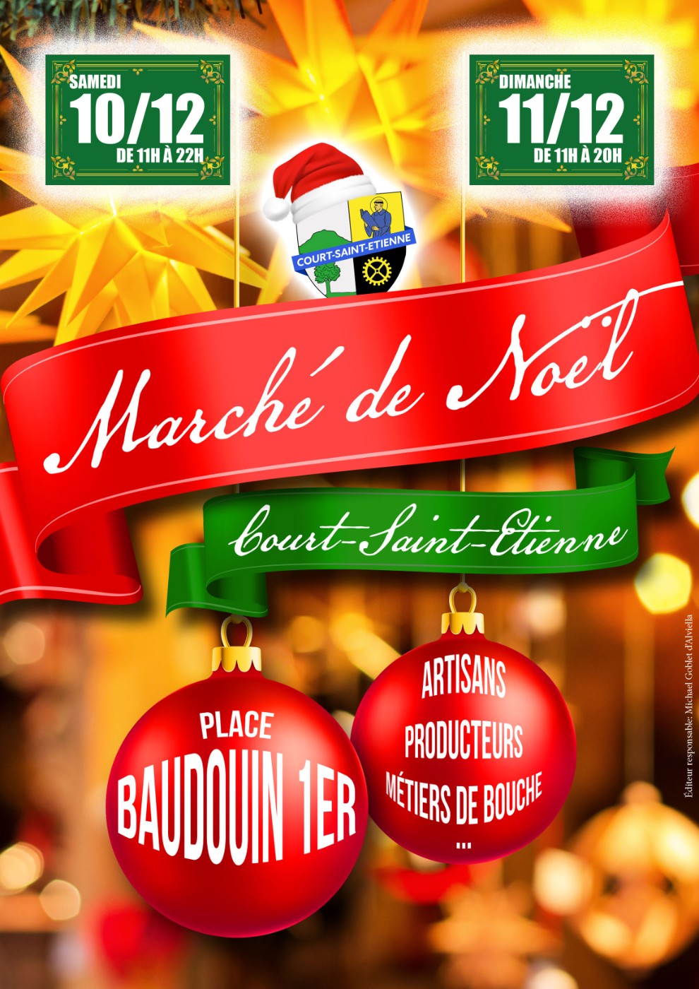 Marché de Noël de Court-Saint-Etienne