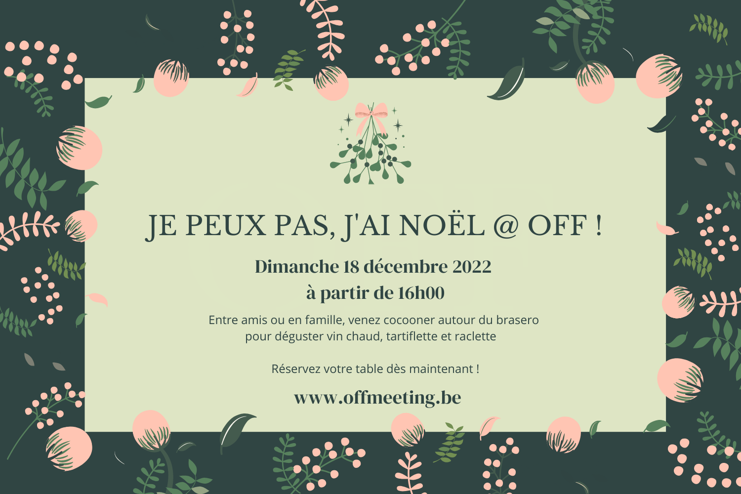 Je peux pas, j’ai Noël @ OFF