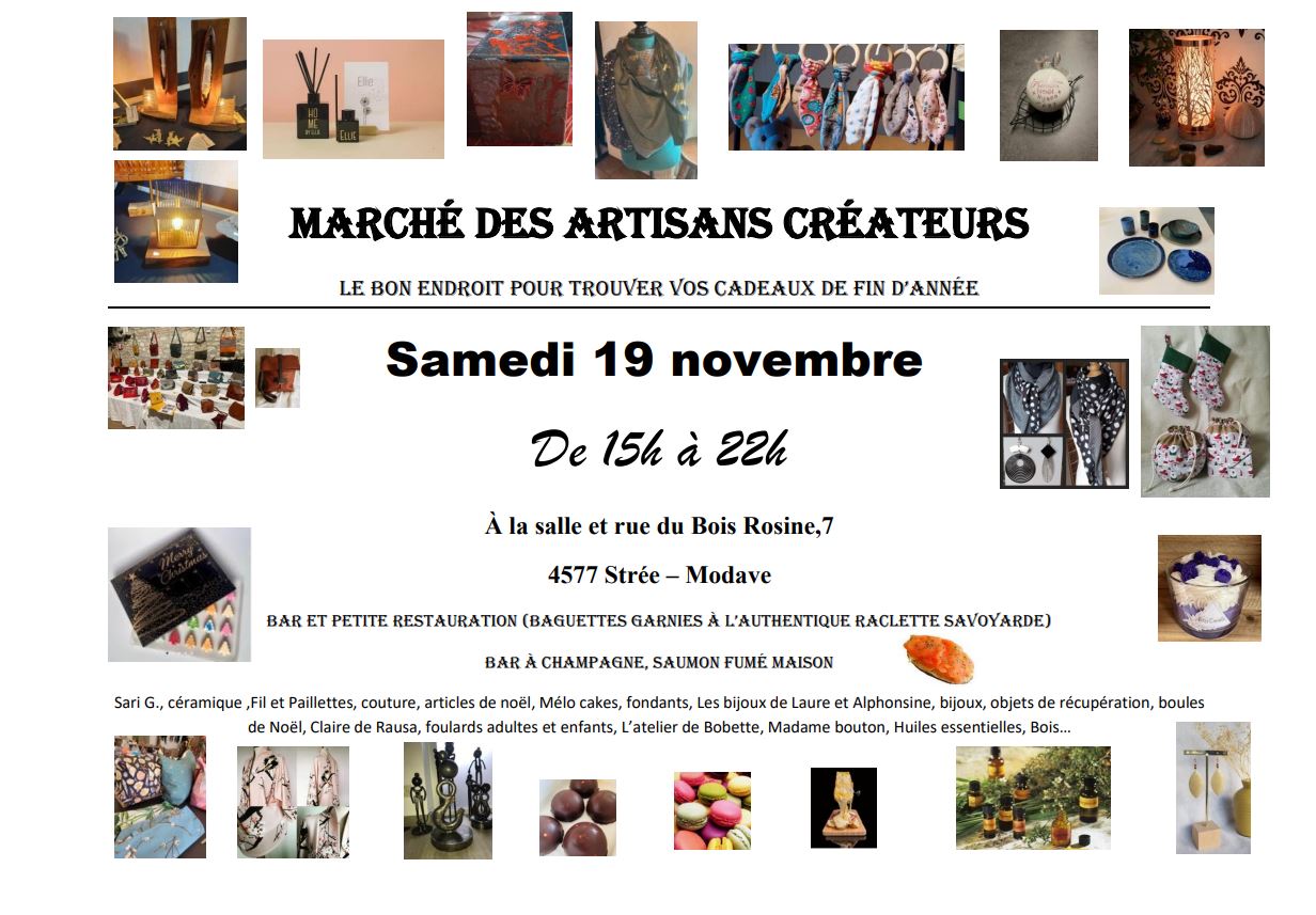 Marché des artisans