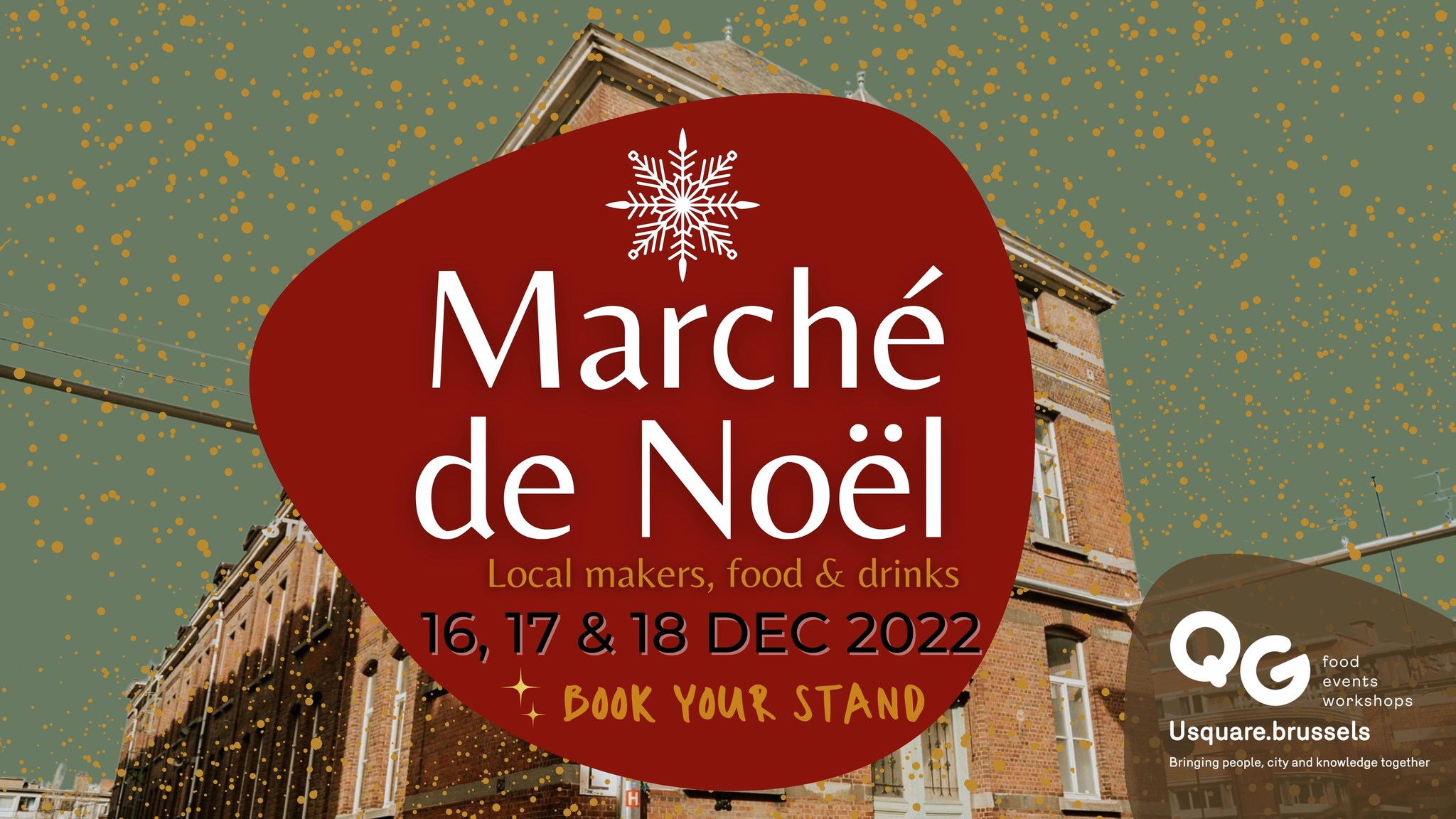 Marché de Noël local et festif du Usquare Brussels