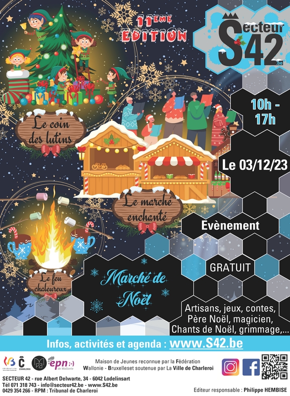 Marché de Noël à Lodelinsart