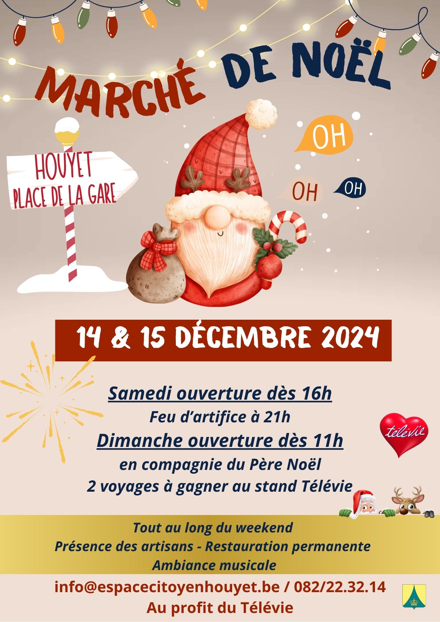 Marché de Noël Télévie
