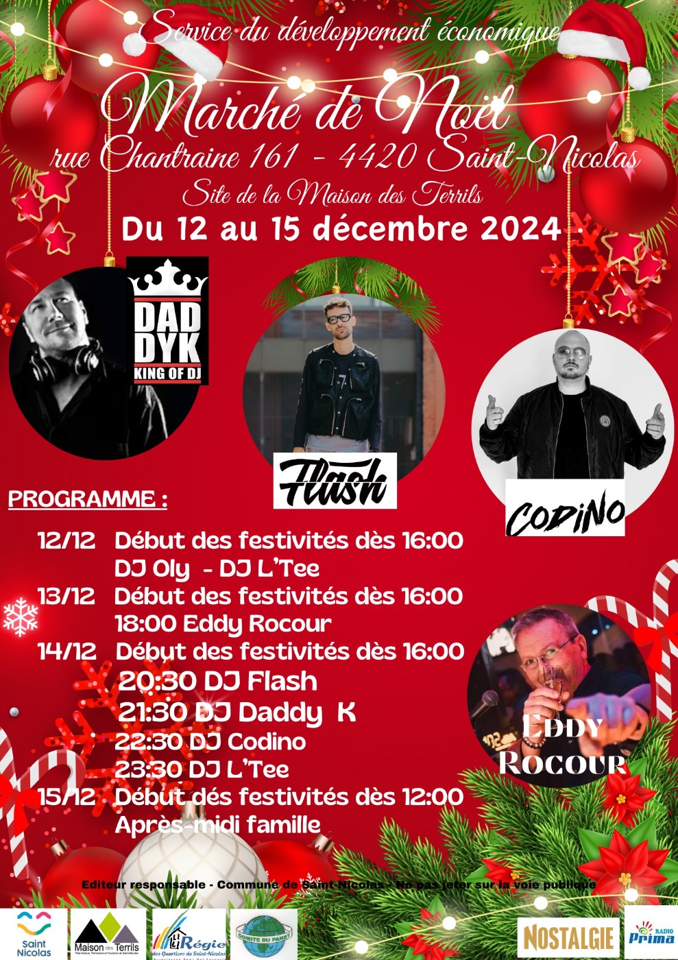 Marché de Noël Maison des Terrils