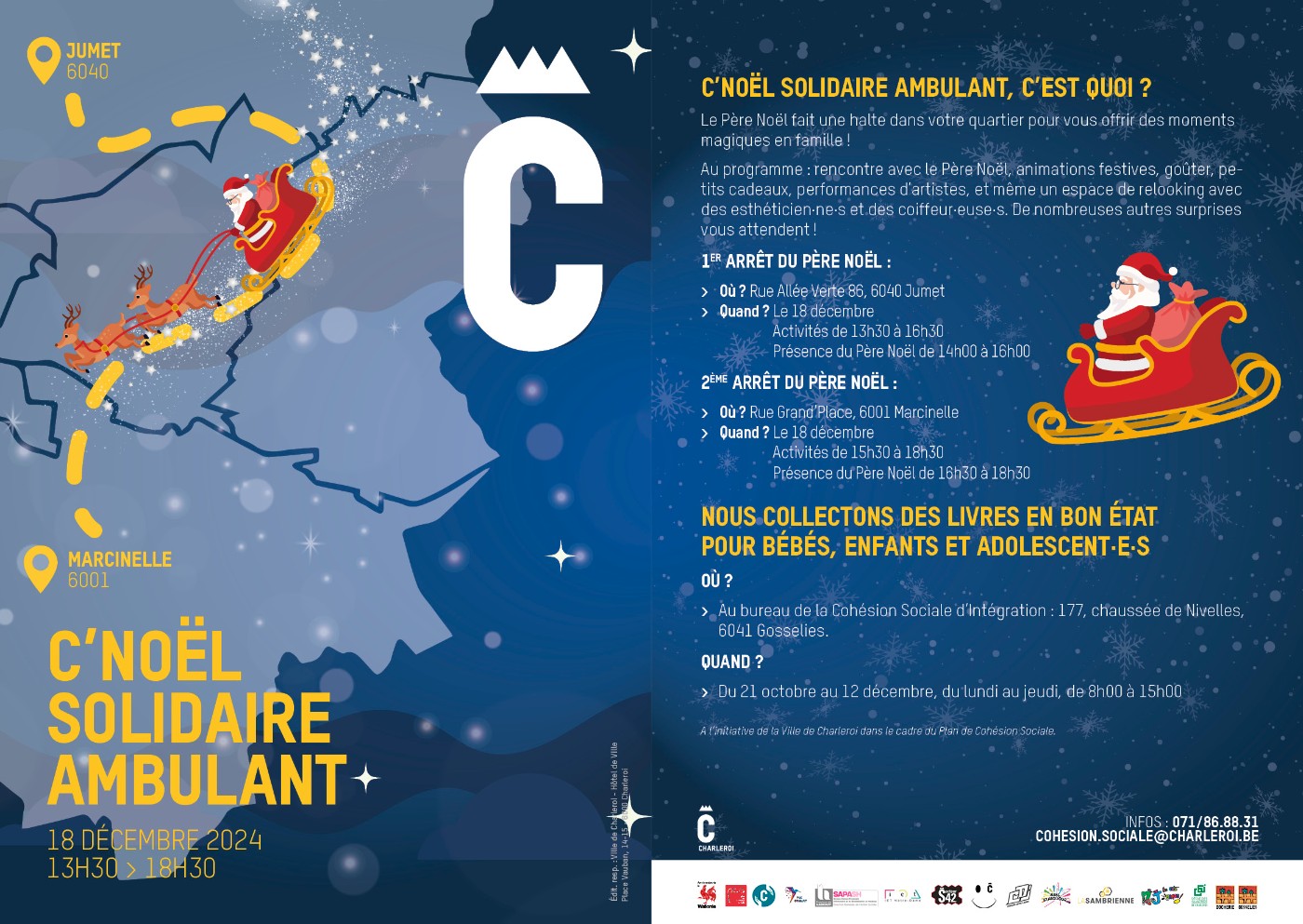C’Noël Solidaire ambulant (Charleroi)