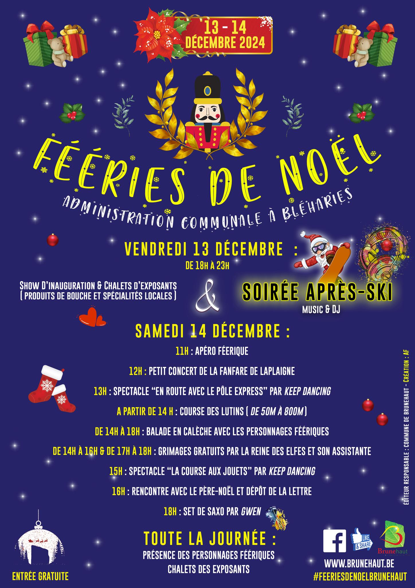 Fééries de Noël – Commune de Brunehaut