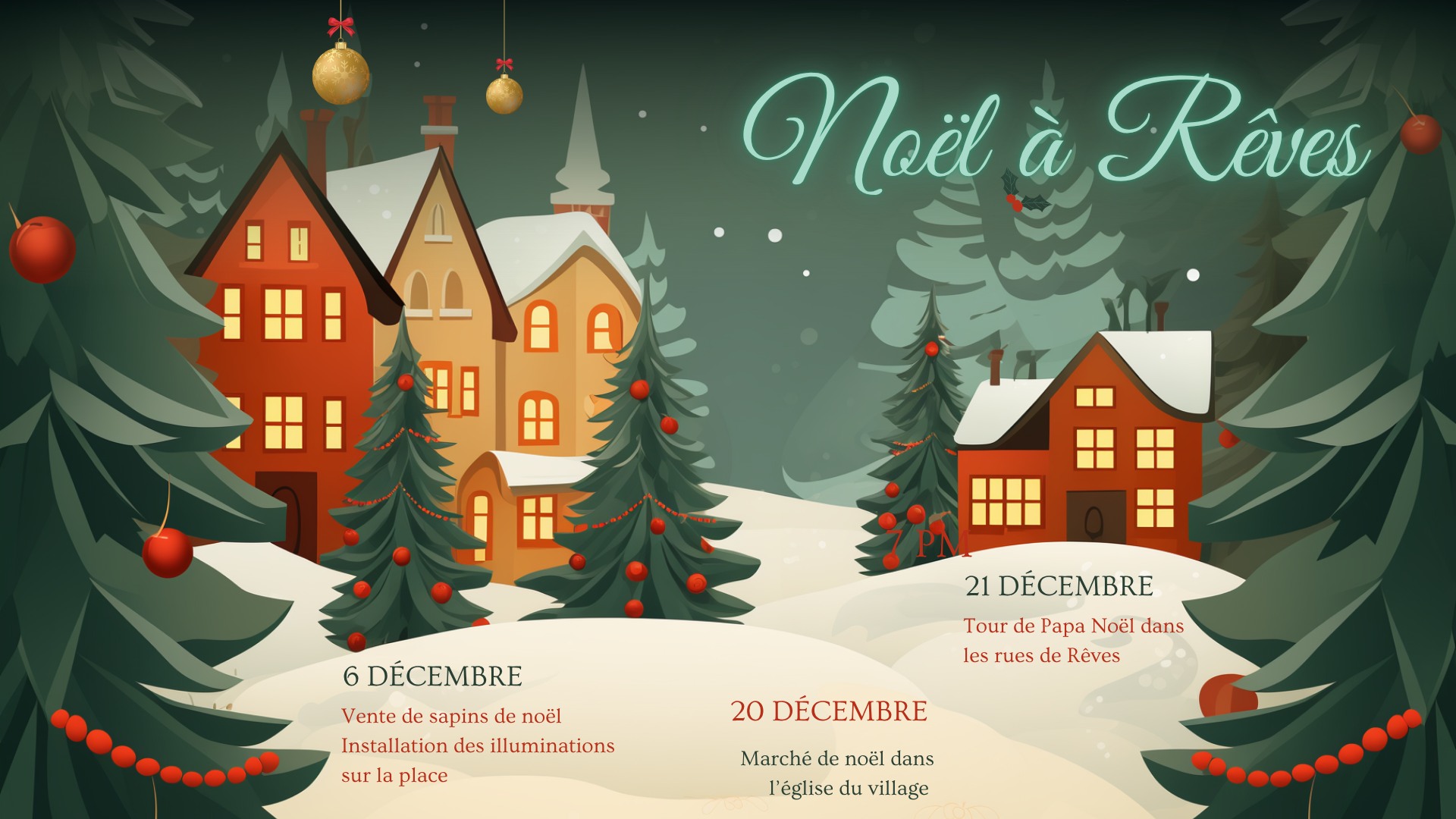 Marché de Noël de Rêves