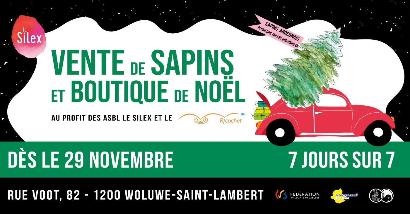 Opération «Sapins et Boutique de Noël» au Silex