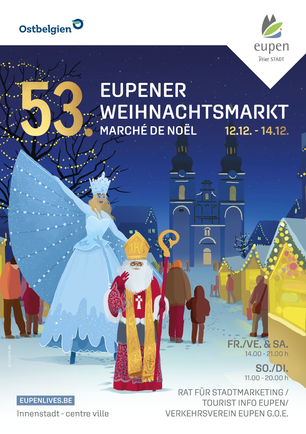 53ème Marché de Noël d’Eupen