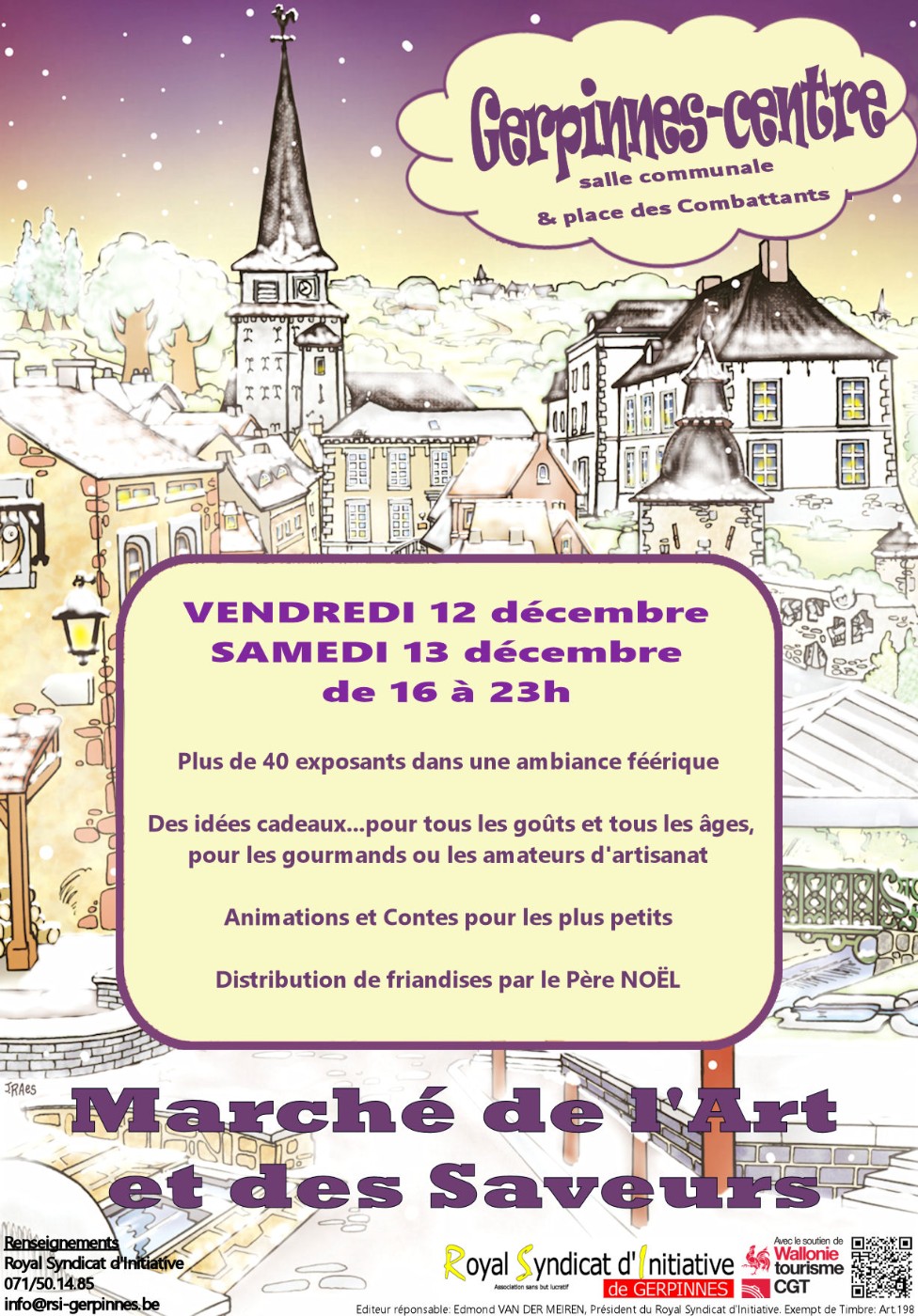 Marché de Noël de l’Art & des Saveurs