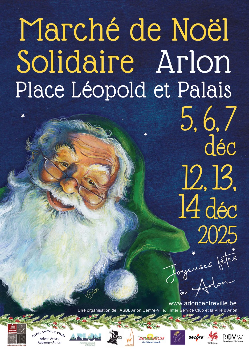 Marché de Noël Solidaire Arlon 2025 🎄