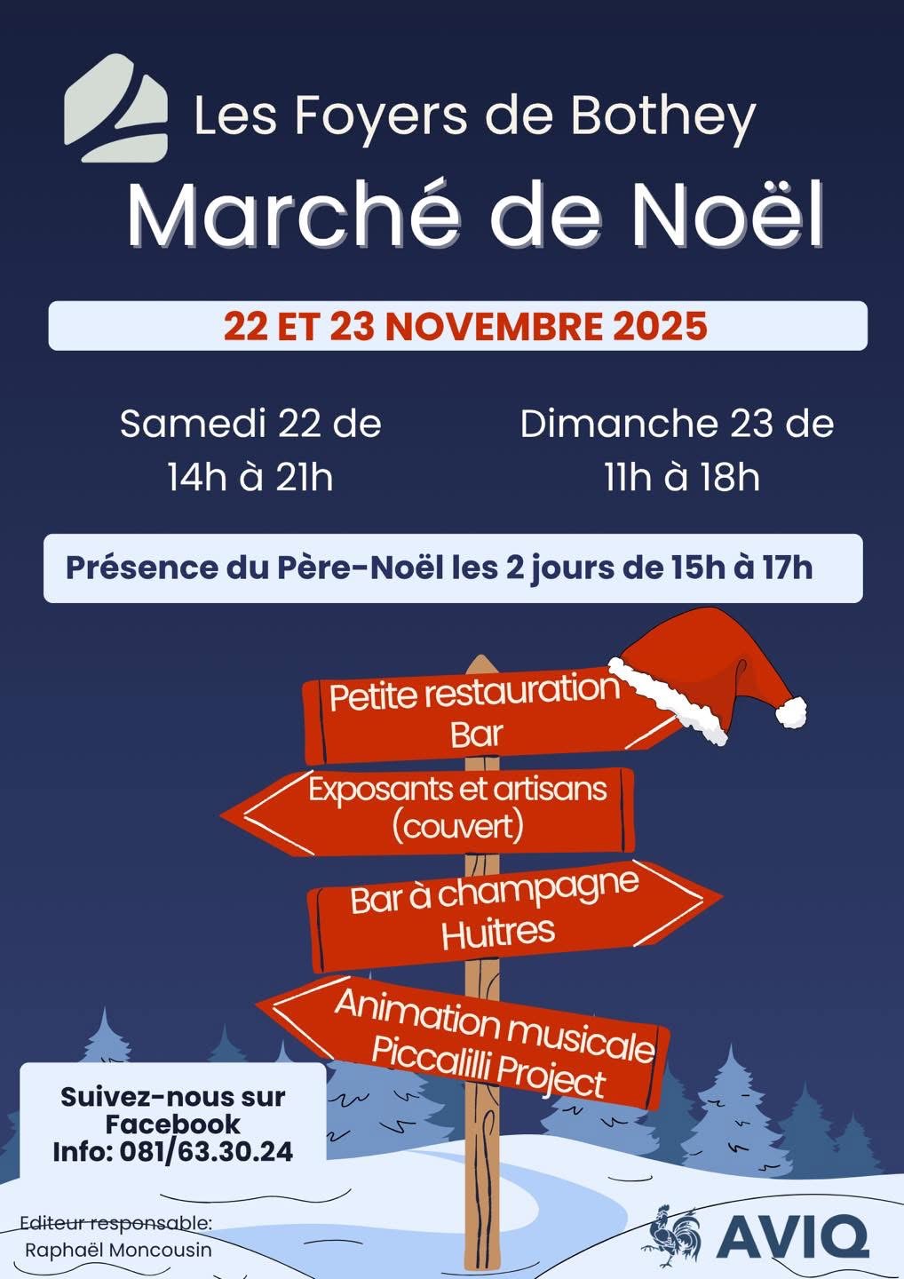 Marché de Noël des Foyers de Bothey