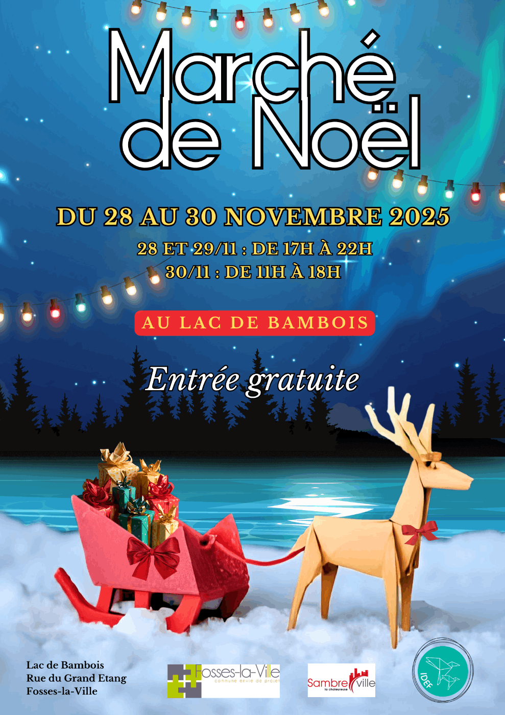 Marché de Noël au Lac de Bambois