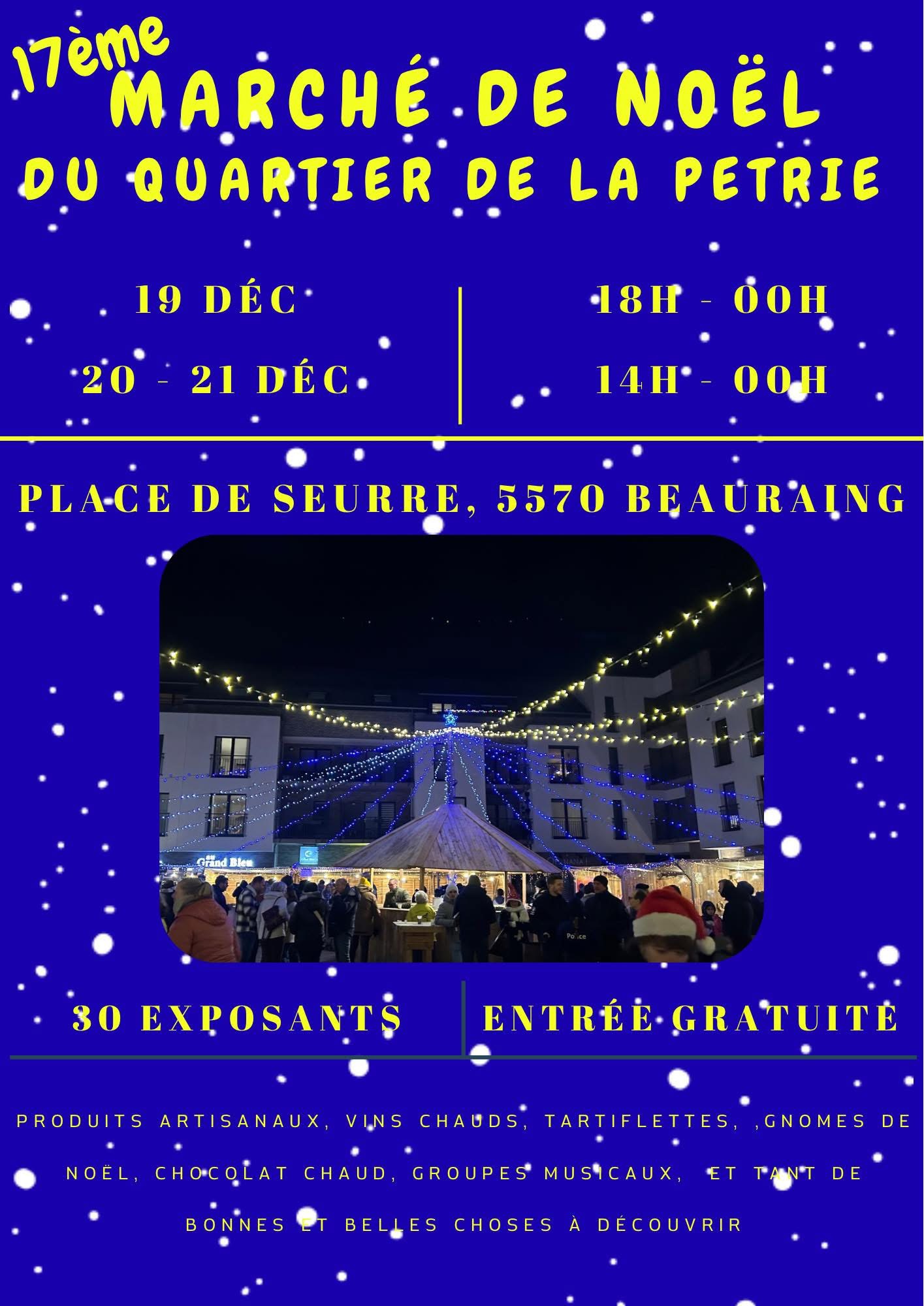 Marché de Noël de la Petrie