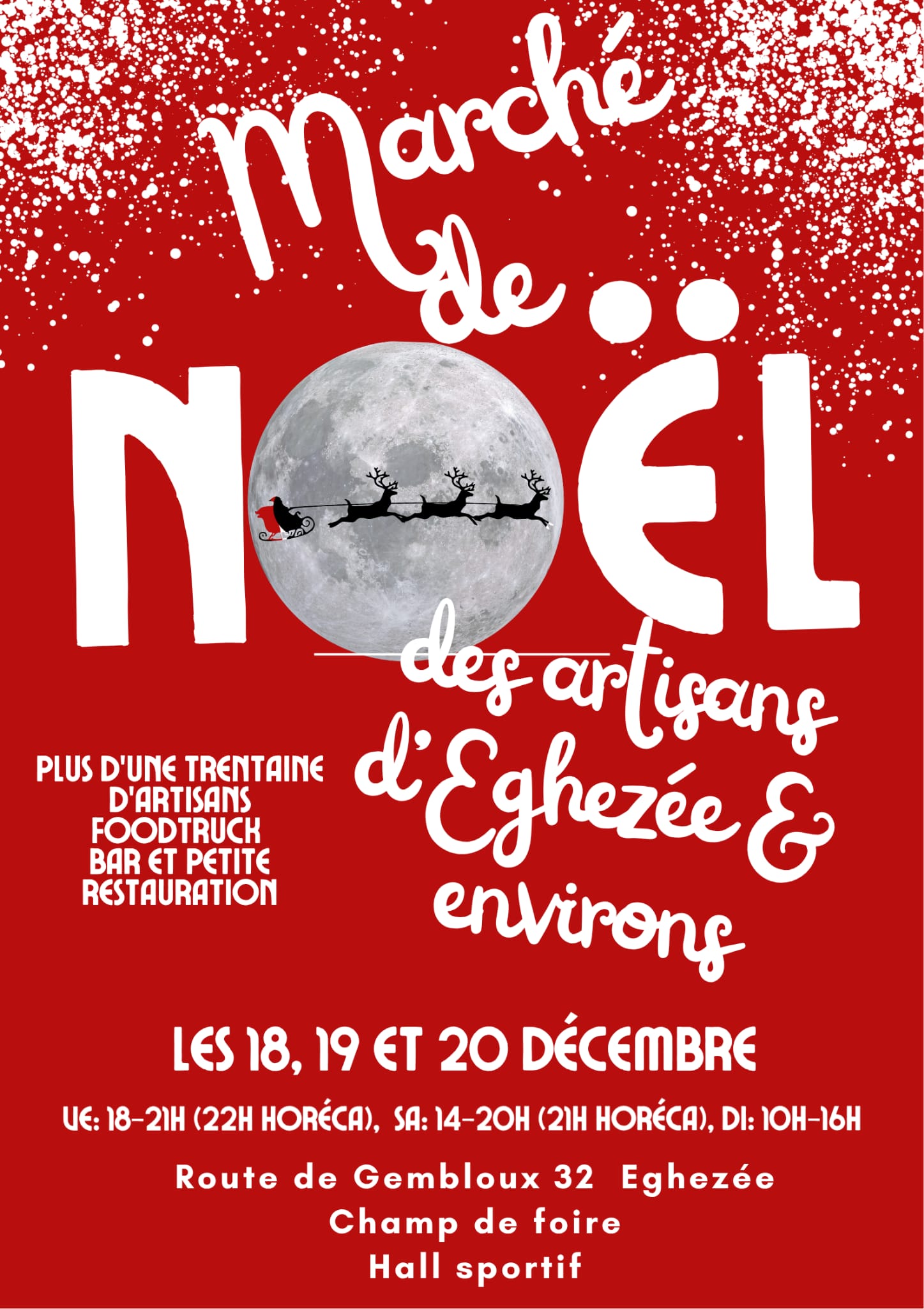 Marché de Noël des Artisans d’Eghezée et environs