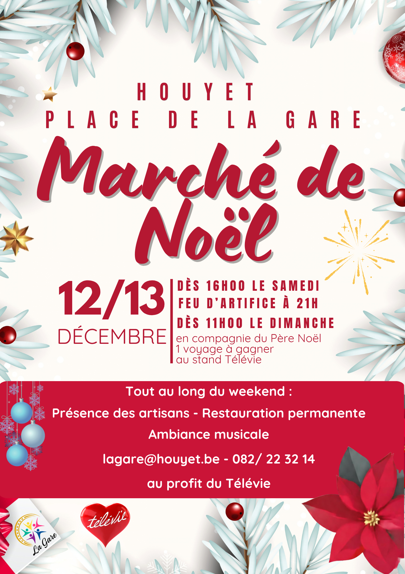 Marché de Noël Télévie